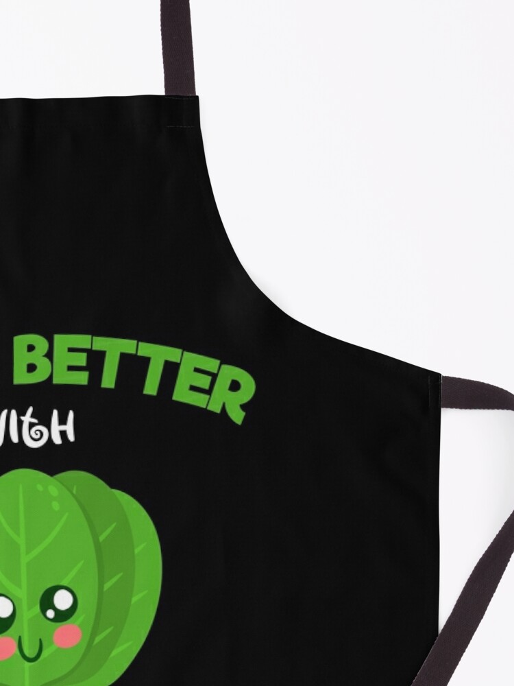 Discover Life Is Better With Spinach Vegan Apron