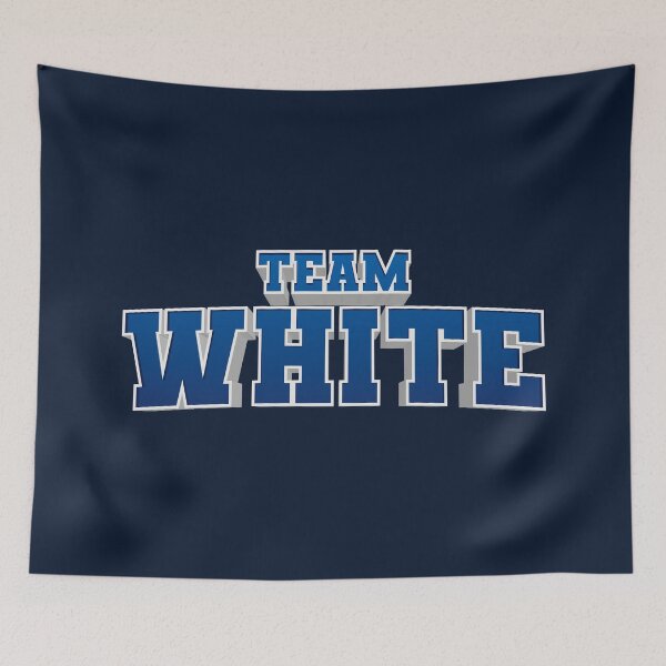 Item preview, Team White (Blue) designed and sold by STUDIO-72.