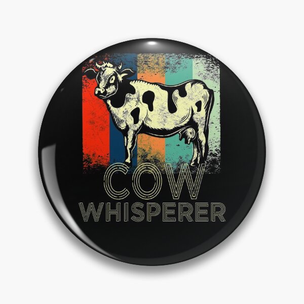 Item preview, Cow Whisperer Retro Vintage Distressed Funny Farming Dairy Farmer Cattle Rancher  designed and sold by niftee.