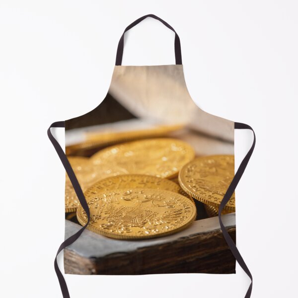 Item preview, gold coins in a treasure box designed and sold by Stefan Rotter.