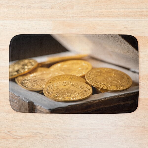 Item preview, gold coins in a treasure box designed and sold by Stefan Rotter.