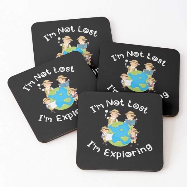Item preview, I'm Not Lost I'm Exploring designed and sold by BankDesign2001.