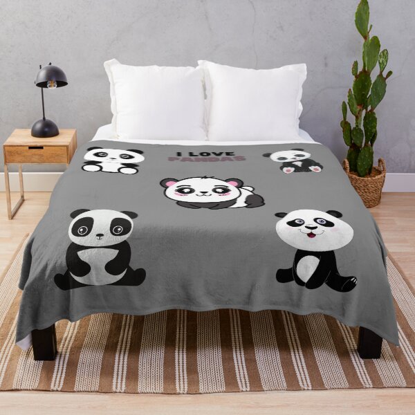 Item preview, Funny animals Friendly cute panda set designed and sold by Marharyta Ushakova.