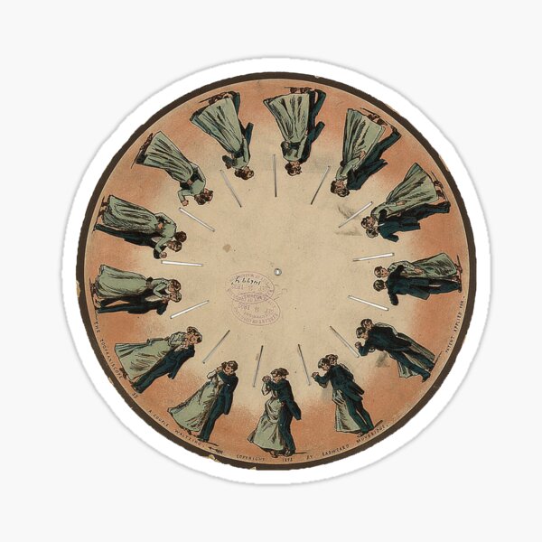 Item preview, The Zoopraxiscope - A Couple Waltzing  designed and sold by Hanna Hanuman.