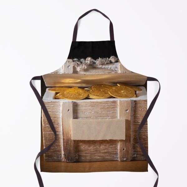 Item preview, gold coins in a treasure box designed and sold by Stefan Rotter.