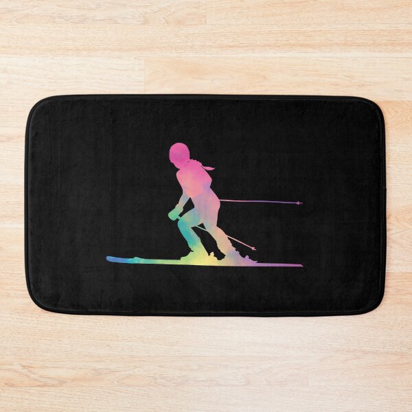 Item preview, Skiing Colorfull - Cute Ski ladies designed and sold by print hasan.