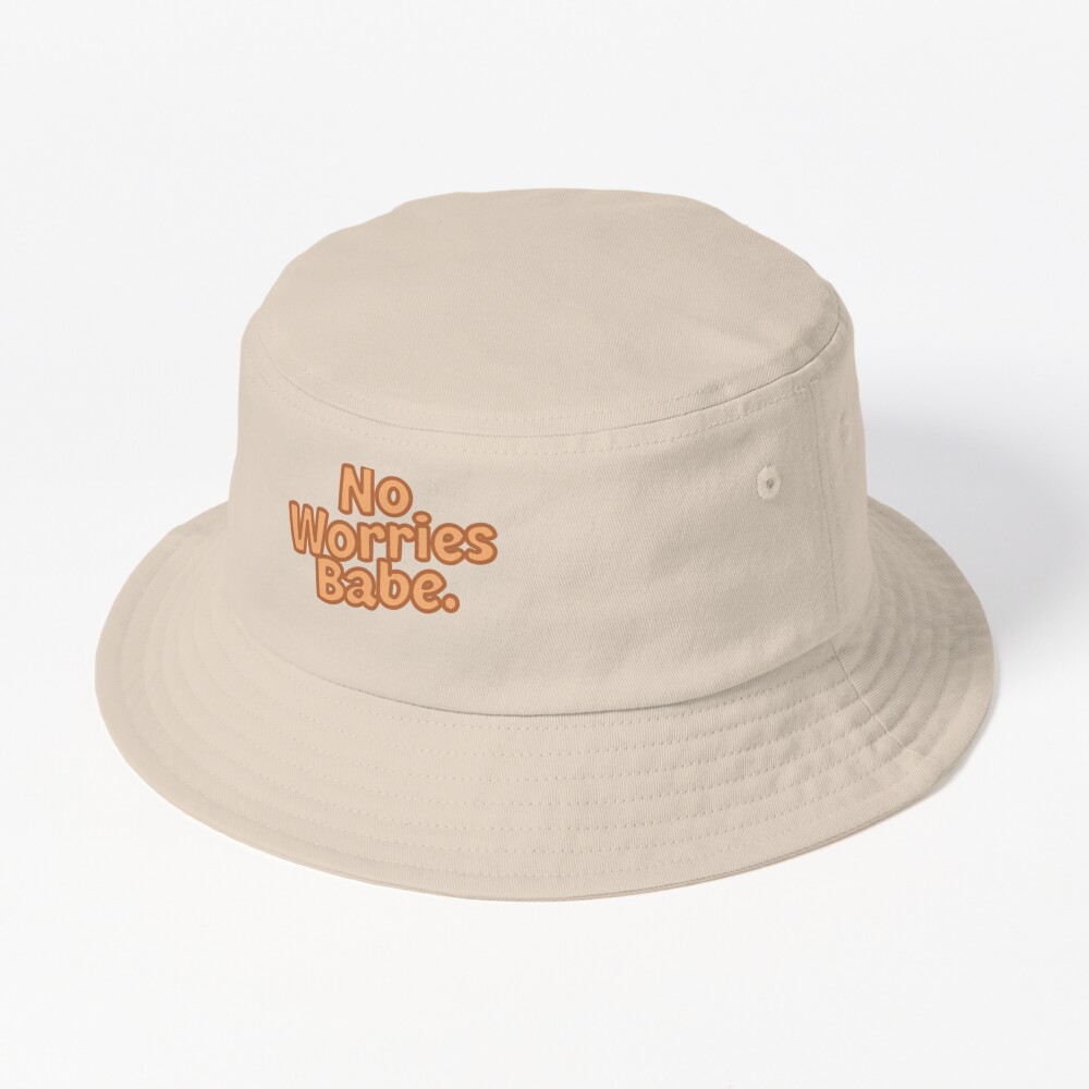 Babe Bucket Hat White