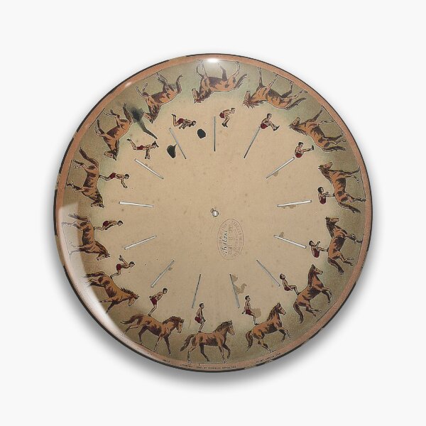 Item preview, The Zoopraxiscope - A Horse Back Somersault designed and sold by Hanna Hanuman.