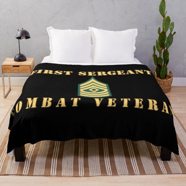 Item preview, Army - First Sergeant - Combat Veteran - Line designed and sold by Military Insignia Products.