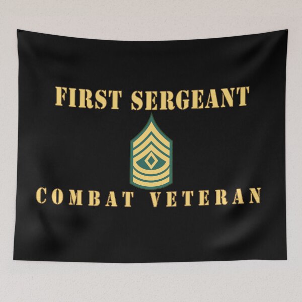 Item preview, Ejército - Sargento primero - Veterano de combate - Línea designed and sold by Military Insignia Products.
