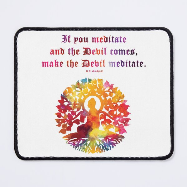 Item preview, Gurdjieff on Meditation designed and sold by WanderingGraha.