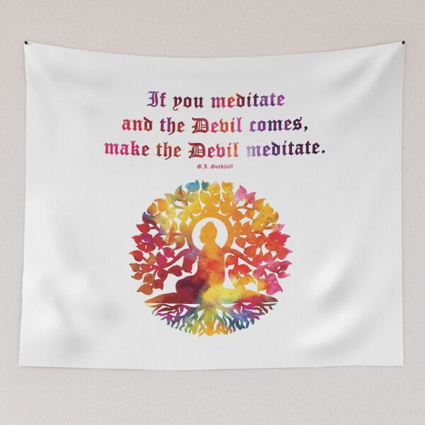Item preview, Gurdjieff on Meditation designed and sold by WanderingGraha.
