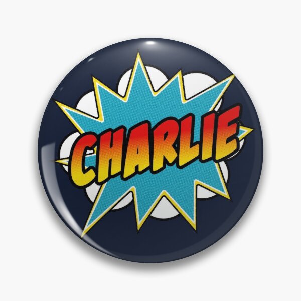 Item preview, Boys Charlie Comic Book Superhero Name designed and sold by Rixta82.
