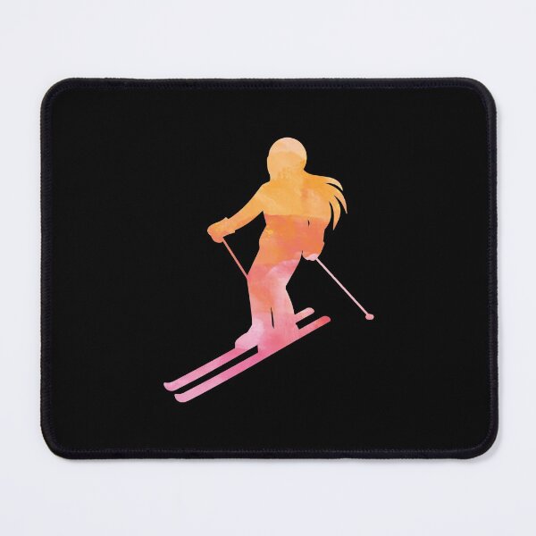 Item preview, Skiing Colorfull - Cute Ski Jumper ladies designed and sold by print hasan.