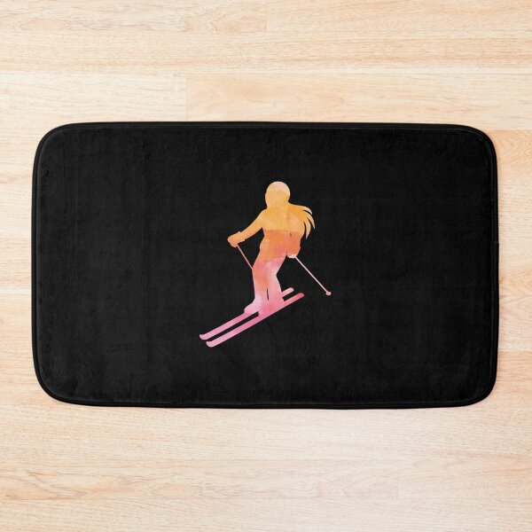 Item preview, Skiing Colorfull - Cute Ski Jumper ladies designed and sold by print hasan.