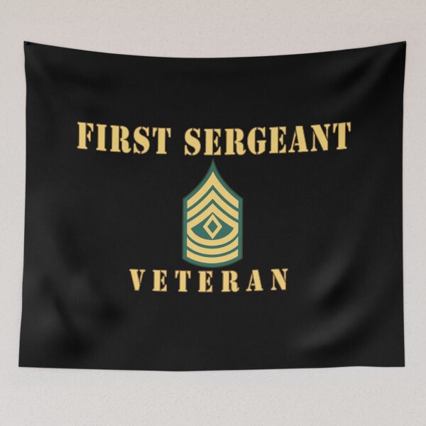 Item preview, Army - First Sergeant - Veteran - Line designed and sold by Military Insignia Products.