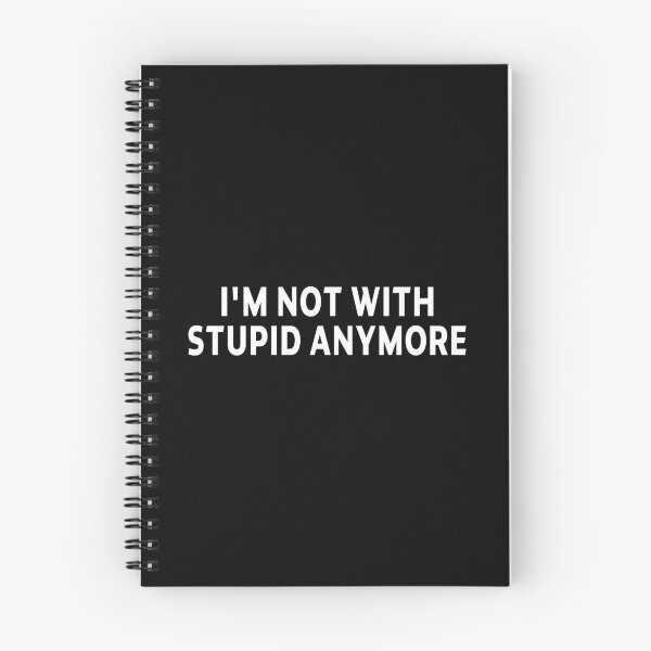 Item preview, I'm Not With Stupid Anymore, Divorcee Party Just Divorced AF, Divorce Announcement, Feminist designed and sold by joygift369.