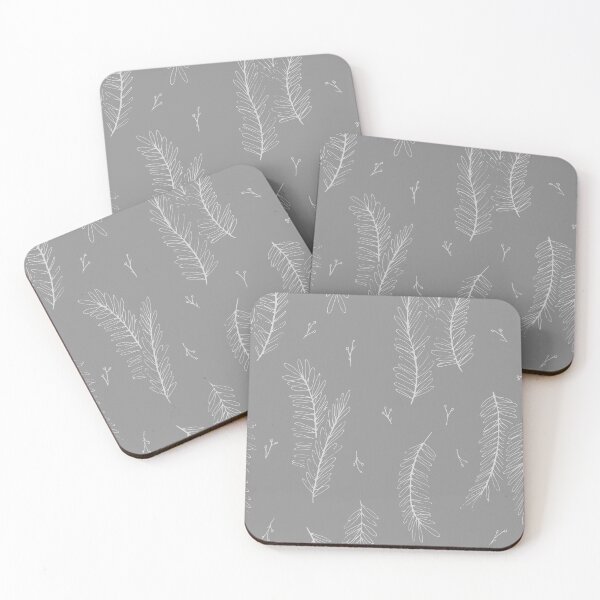 Item preview, Fern (grey) designed and sold by ArtbeatIllustra.