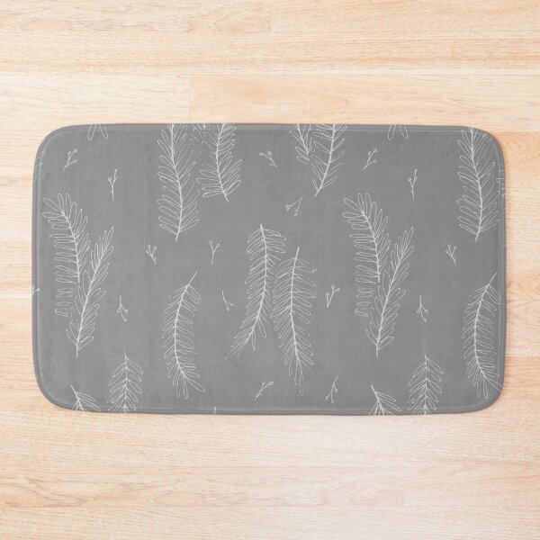 Item preview, Fern (grey) designed and sold by ArtbeatIllustra.