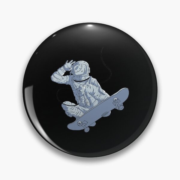Item preview, Astronaut Skateboard Skater Gift design designed and sold by theodoros20.