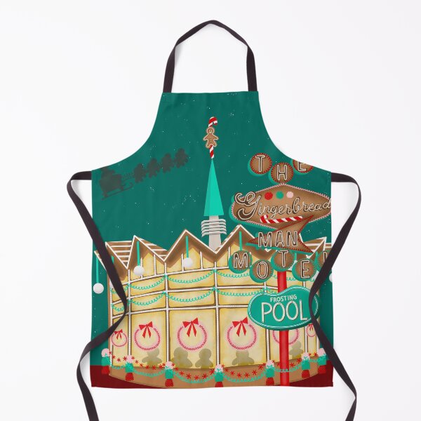 Item preview, The Gingerbread Man Motel designed and sold by jenbucheli.