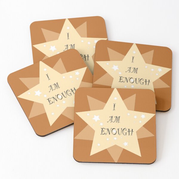 Item preview, I Am Enough Star Affirmation designed and sold by ZophiaSolaris.