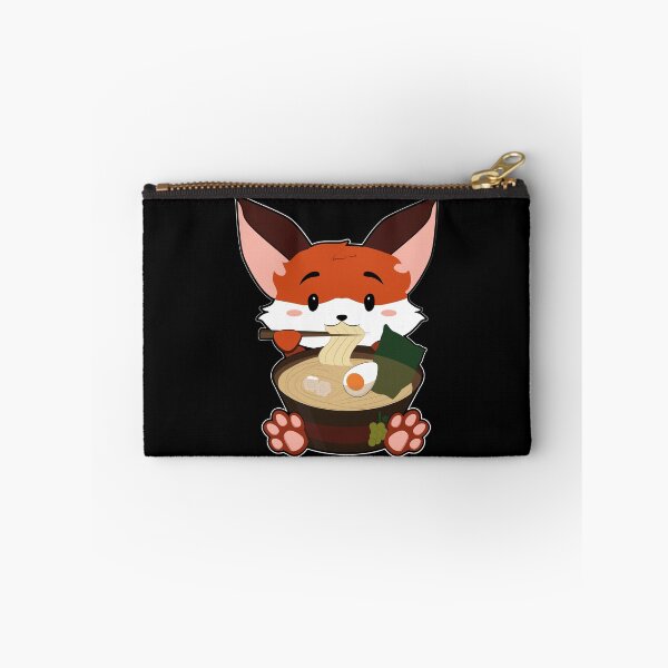 Item preview, Anime Cute Fox Japanese Ramen Noodles Kawaii Gift print designed and sold by theodoros20.