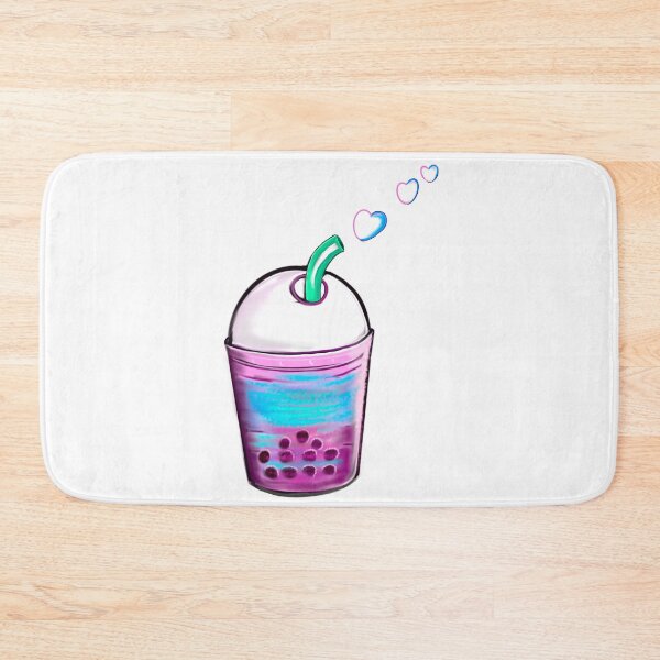 Item preview, Bubble tea - Boba tea with heart shaped bubbles designed and sold by Artonmytee.
