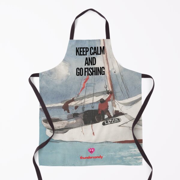 Item preview, Keep Calm And Go Fishing designed and sold by thundercandy.