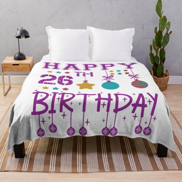 Item preview, Happy 26th birthday designed and sold by Designhub14.