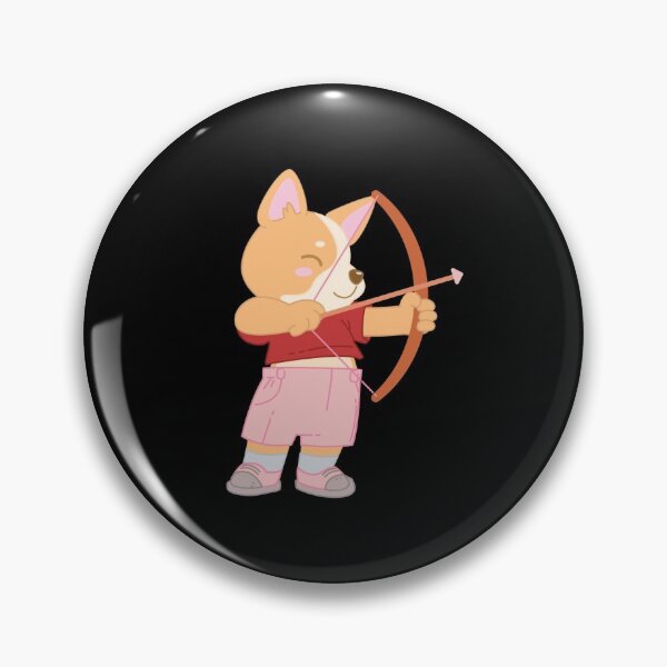 Item preview, Archery Cute Puppy Dog Player - Girl Kids gift design designed and sold by theodoros20.