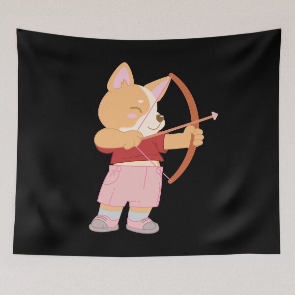 Item preview, Archery Cute Puppy Dog Player - Girl Kids gift design designed and sold by theodoros20.