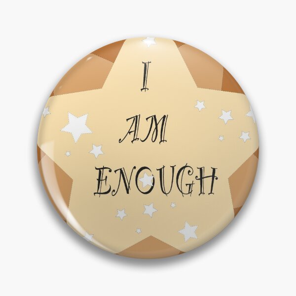 Item preview, I Am Enough Star Affirmation designed and sold by ZophiaSolaris.