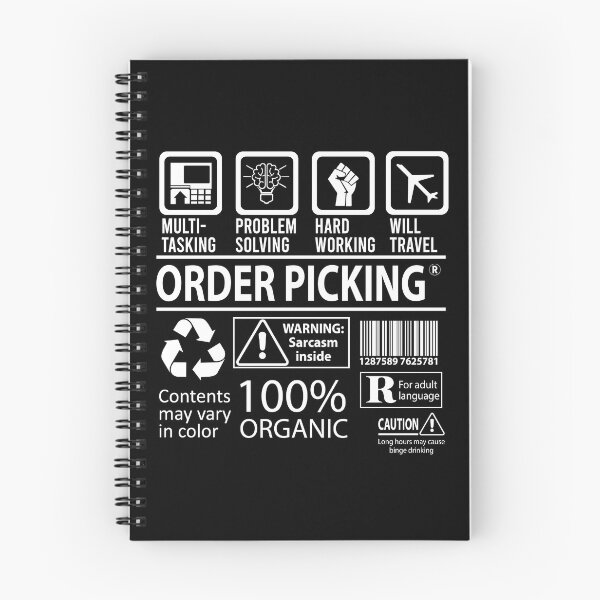 Item preview, Order Picking T Shirt - MultiTasking Certified Job Gift Item Tee designed and sold by andahanson.