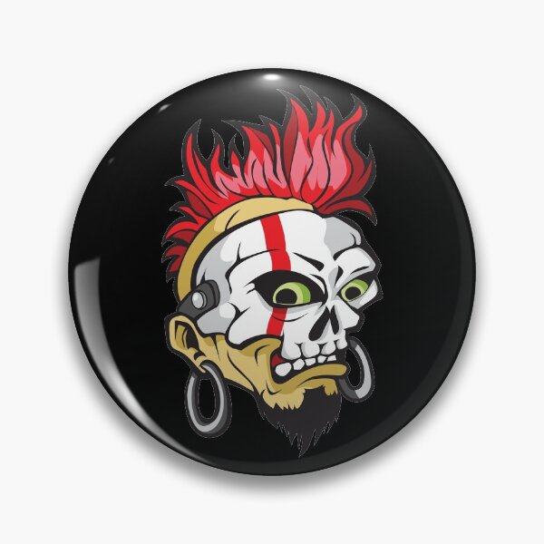 Item preview, Skull Art  Digital Style Punk Skull designed and sold by AEGMEDIA.