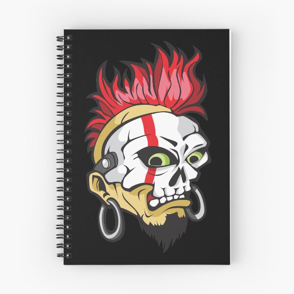 Item preview, Skull Art  Digital Style Punk Skull designed and sold by AEGMEDIA.