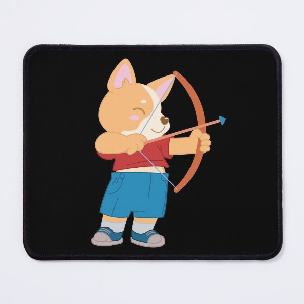 Item preview, Archery Cute Puppy Dog Player - Kids gift graphic designed and sold by theodoros20.