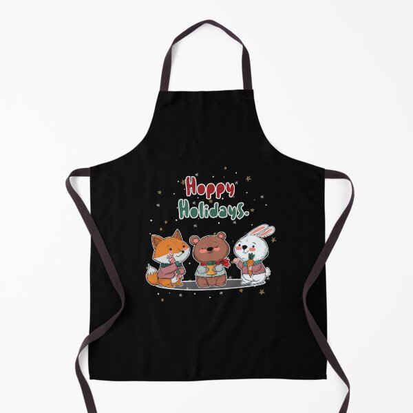 Item preview, Cute Hoppy Holidays Bunny Bear And Fox for Animal Lovers and Pet Owners For Christmas designed and sold by MadrigueraSM-.