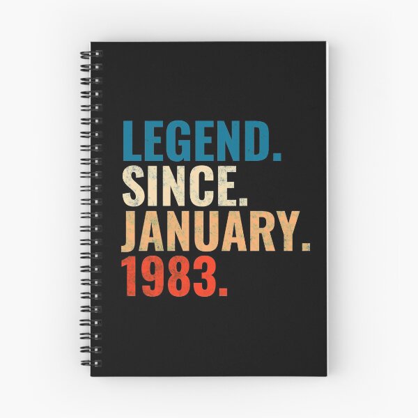 Item preview, Legend Since January 1983 Retro Vintage designed and sold by Teelogic.