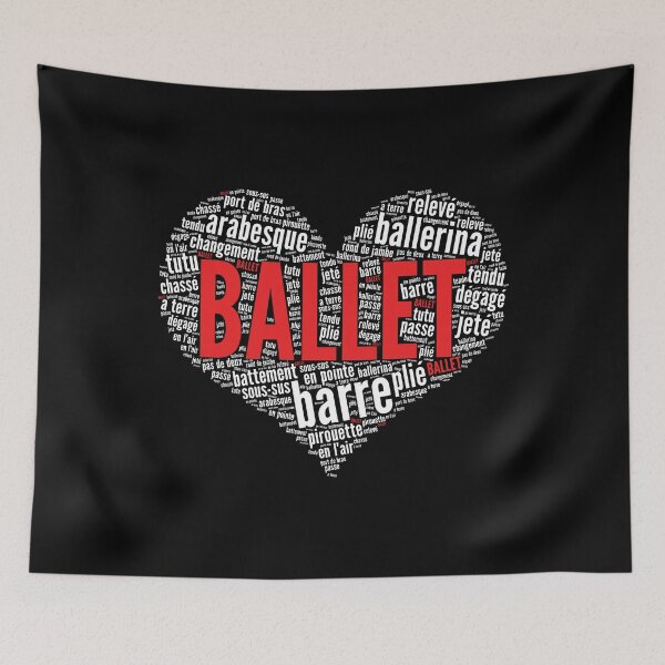 Item preview, Ballet Heart Ballerina Pointe Shoes Point Women Girls Kid print designed and sold by theodoros20.