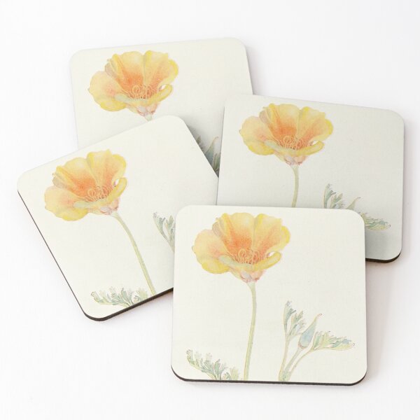 Item preview, California Poppy - Botanical Illustration designed and sold by chimakingthings.