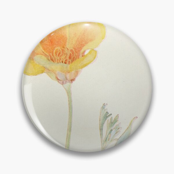 Item preview, California Poppy - Botanical Illustration designed and sold by chimakingthings.