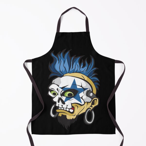 Item preview, Skull Art  Digital Style Punk Skull designed and sold by AEGMEDIA.