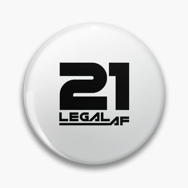 Item preview, 21 Legal AF funny shirt, 21st birthday gift  designed and sold by StairheadStore.