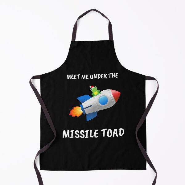 Item preview, Funny Meet Me Under The Missile Toad Christmas Frog Santa Hat Rocket designed and sold by sichaz.