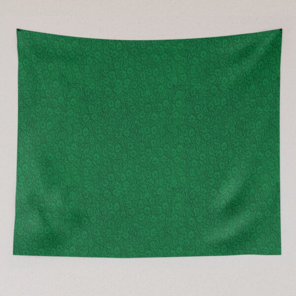Item preview,  Flower Pattern green vintage designed and sold by joanaoberg.
