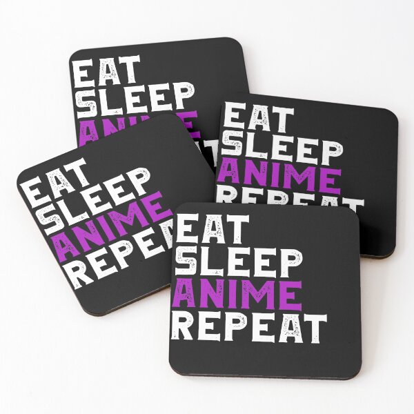 Item preview, Eat Sleep Anime Repeat Funny Japanese Manga Gift Anime Lover   designed and sold by Zeus-Studio.