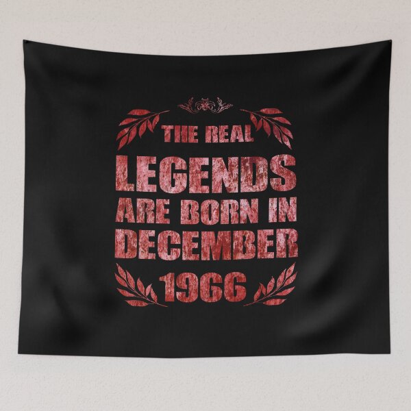 Item preview, The Real Legends are Born in December 1966 designed and sold by LoomLight.