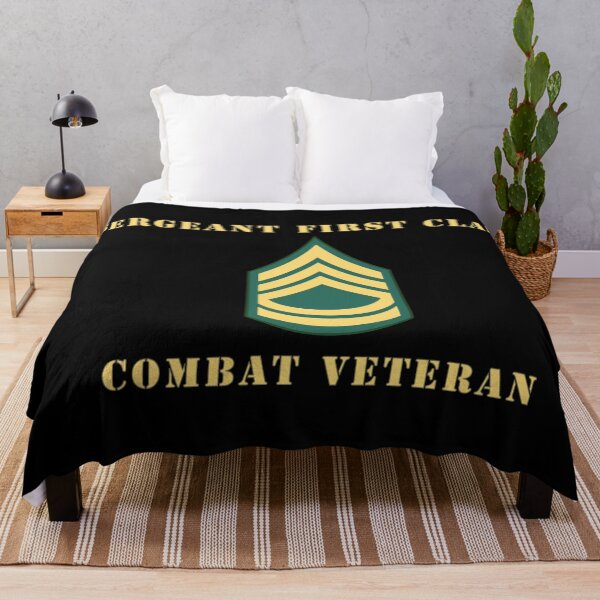 Item preview, Army - Sergeant First Class - SFC - Combat Veteran designed and sold by Military Insignia Products.