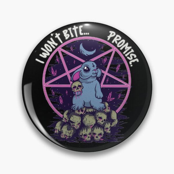 Item preview, Funny I Won't Bite... Promise | Kawaii Bunny for Bunny Lovers  designed and sold by MadrigueraSM-.